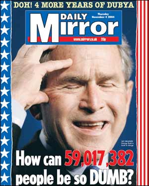 Daily Mirror - Bush